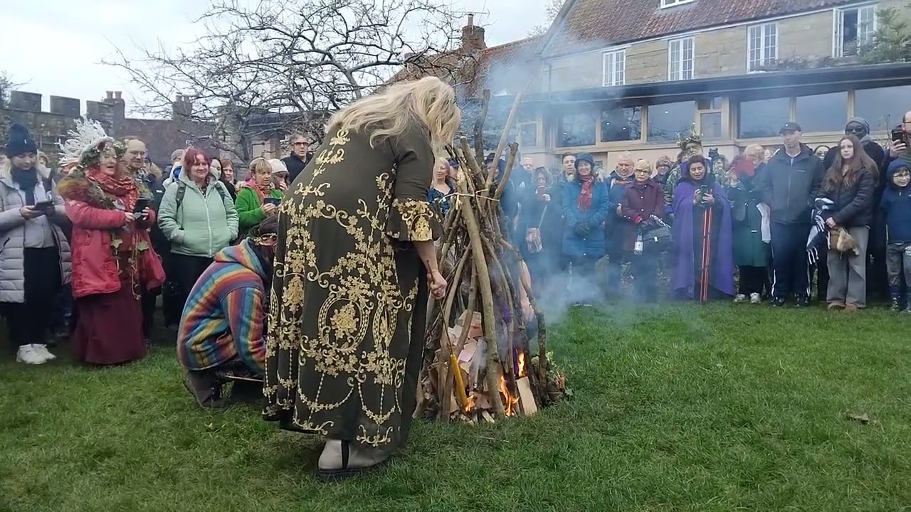 Chalice Well Solstice Fire Ceremony, Glastonbury