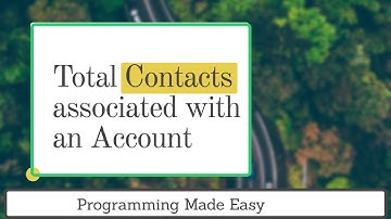 Trigger to count number of Contacts with an account
