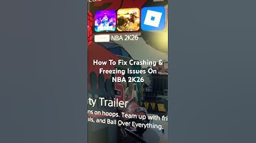 How To Fix Crashing & Freezing Issues On NBA 2K26 PS5