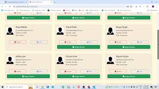 Employee Review System built using Node.js Passport.js MongoDB