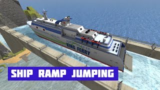 Судоходные прыжки с трамплина (Ship Ramp Jumping) · Игра · Геймплей