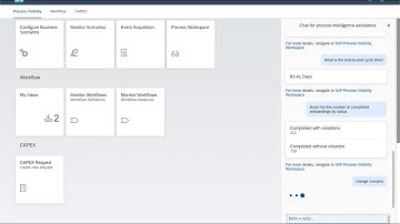 SAP Conversational AI Bot SAP Intelligent BPM Demo