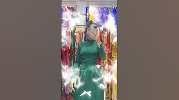 Áo dài 99k | Áo dài lụa nhật in 3D | Áo dài thanh hiền | Áo dài cách tân