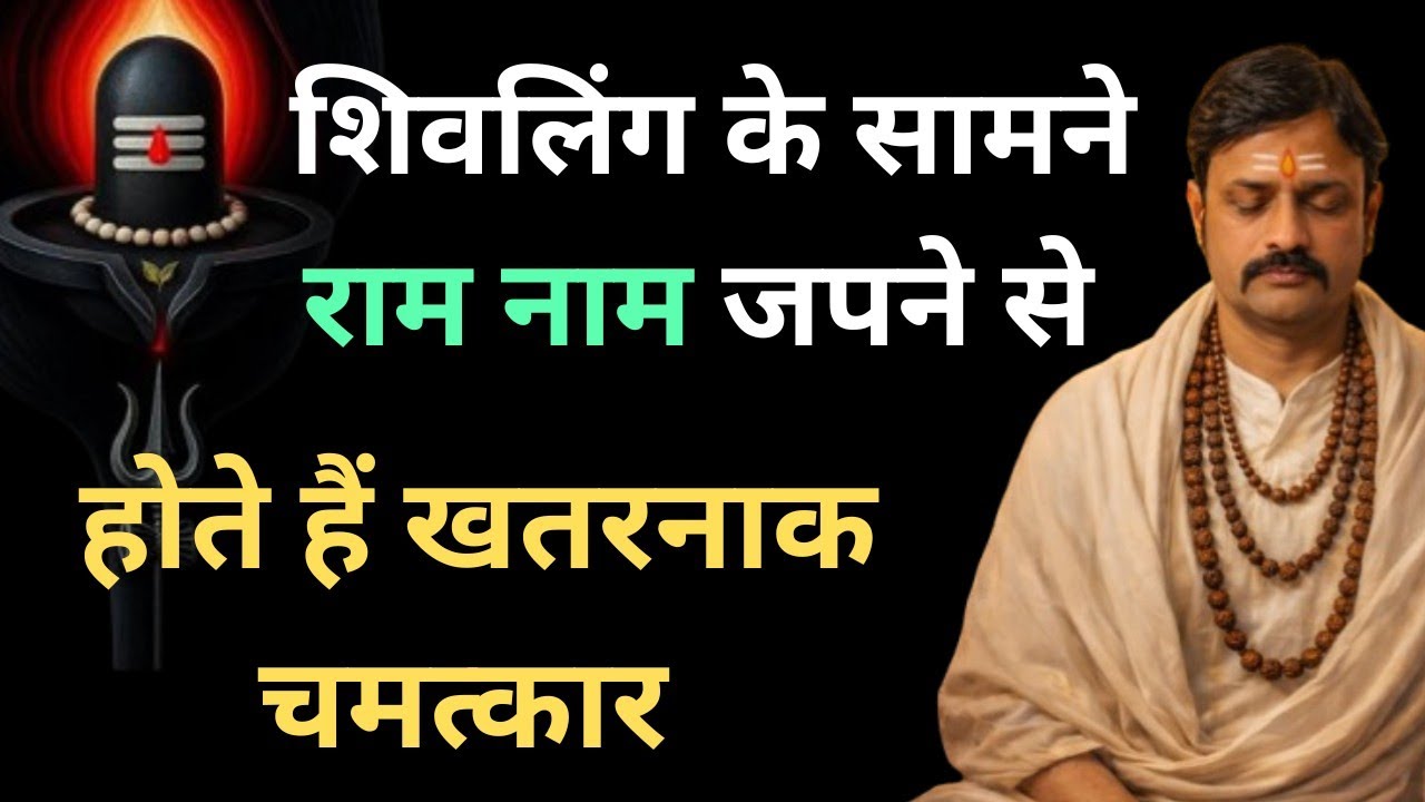 शिवलिंग के सामने राम नाम जपते ही क्या होता है | भगवान शिव राम नाम क्यों जपते हैं | 9587400111 |