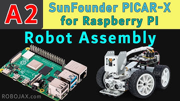 Lesson A2:  Assembly of the PICAR-X Raspberry Pi Smart Robot car kit by SunFounder
