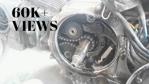 how to install timing chain of cd70 urdu 2017