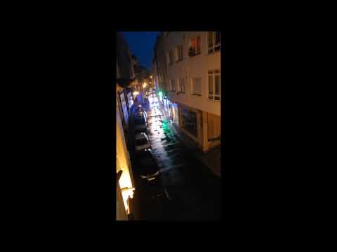 Espectacular mostra de agradecemento da veciñanza de Muxía aos que non poden quedar na casa