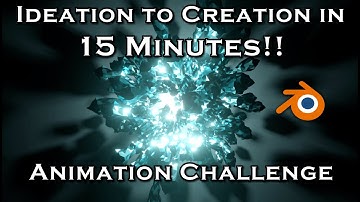 Creating a Sci-Fi Abstract Loop in 15 Minutes - Blender Challenge