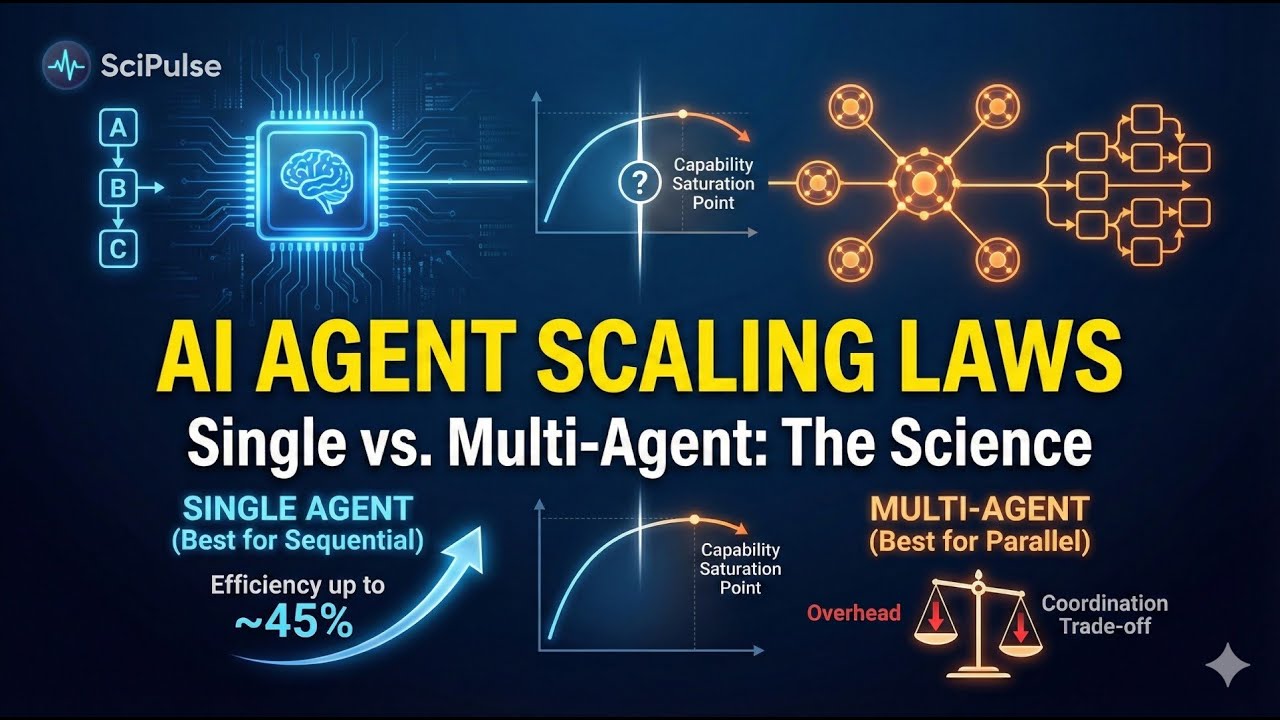 Towards a Science of Scaling Agent Systems - YouTube