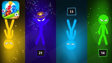 Stickman Party 234 MiniGames - Gameplay Walkthrough Part 8 (Android,iOS)