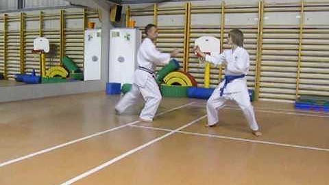 Washinkai Karate Javea Nathan Tongue Yakusuko and Ohyo Kumite 3rd Kyu