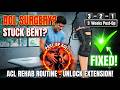 4 Reasons Your Knee Won't Straighten After ACL Surgery (How to Fix It)
