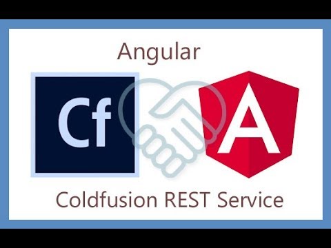 A simple app using Angular and Coldfusion REST API