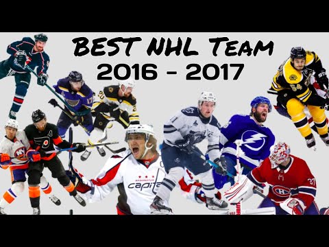 Data Race: Best NHL Team (2016-2017 