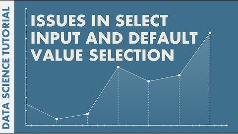 R Shiny Tutorial | UpdateSelectInput Single value filter issue and default value selection