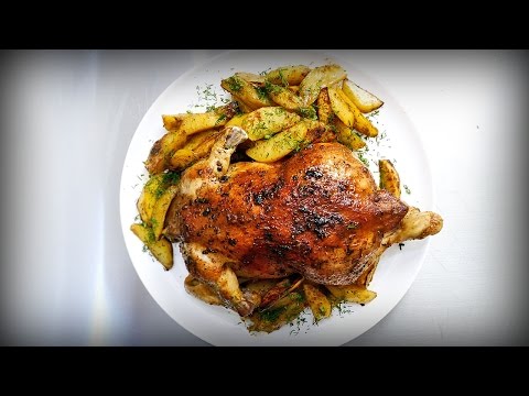 Курица с картошкой в духовке - 8 самых вкусных рецептов запекания | 0