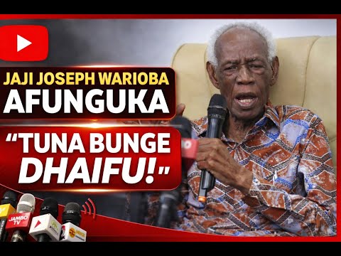 WARIOBA ATEMA CHECHE KUHUSU MWENENDO WA MAHAKAMA NA BUNGE 