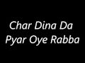 Atif Aslam's Lambi Judai 's Lyrics