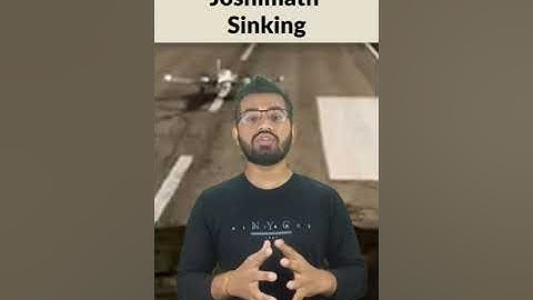 3 Reasons Why Joshimath Sinking // Why Cracks in Joshimath Houses