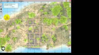 VBS2 2D map navigation and quick add menu