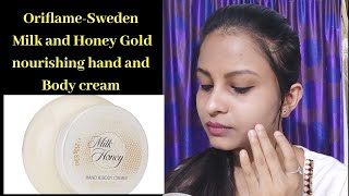 Oriflame Milk & Honey Shower Cream Review