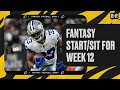 Fantasy Start/Sit for Week 12 | Fantasy Football Show