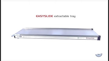 Manual stretcher support equipped with extractable tray mod. Easyslide
