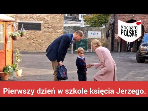 Wideo: To Był Pierwszy Dzień Szkoły Księcia Jerzego