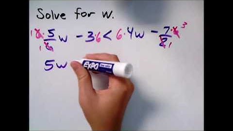 Solving a linear inequality with multiple occurrences of the variable, problem type 3