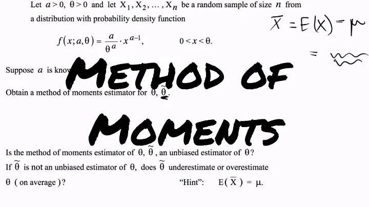 Method of Moments Estimation - DayDayNews