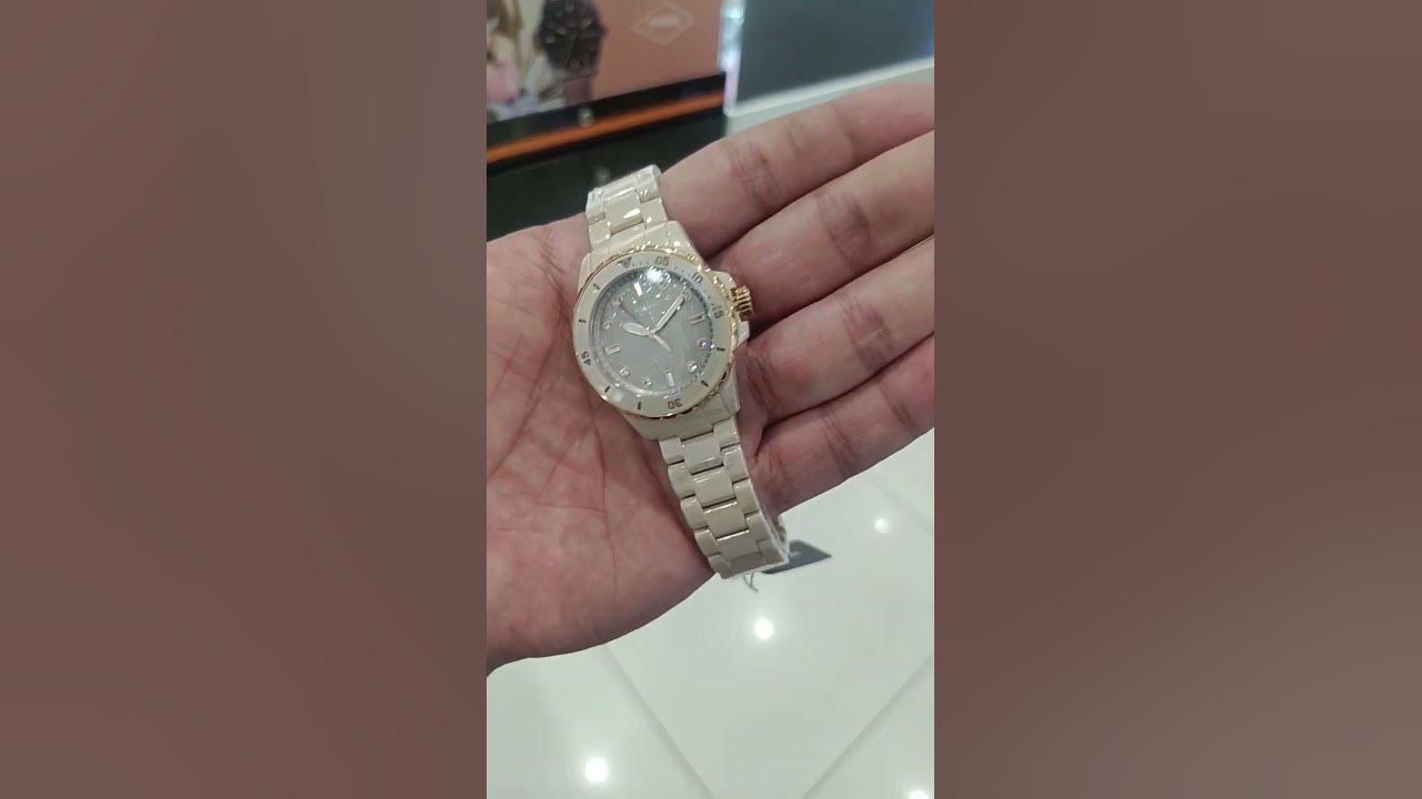 Fossil Ceramic Watch (CE1111i) YouTube