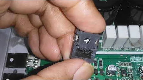 HD8000 Taramps  replacing output transistor from 2 ohms to make it 1 ohms