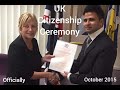 British Citizenship Ceremony | Oath Ceremony | Luton - England - United Kingdom | 2015 | Raja Faisal