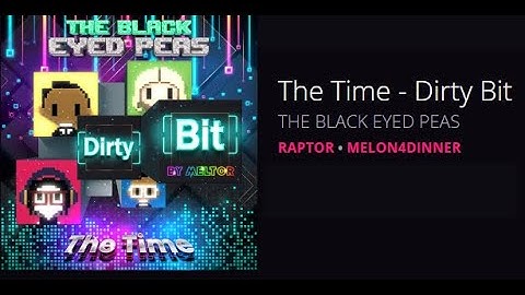 90 WildSpin Synth Riders The Time - Dirty Bit THE BLACK EYED PEAS