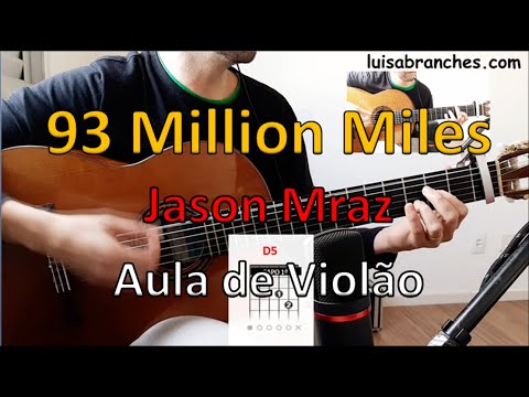 93 Million Miles - Jason Mraz - Aula de Violão #auladeviolão #dropd