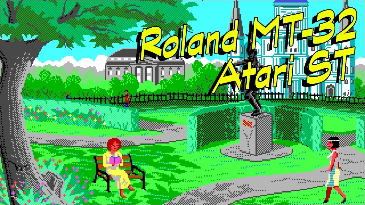 30 Roland MT-32 Intros Music Games [Atari ST] MT32