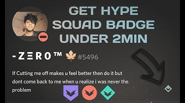 How To Get Discord Hypesquad Badges Under 2 Minutes!! 2021