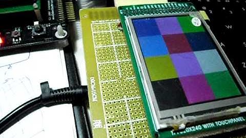 TFT Color Display MI0283QT-2 with HX8347 - http://alk.mk/