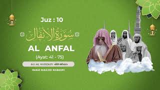 Juz 10 ; QS. Al-Anfal ayat 41 - 75 dan QS. At Taubah ayat 1-91 / Syeikh Ali Al-Hudzaifi screenshot 4