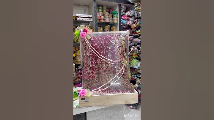 Bridal lehenga packing #ytshorts #youtube #trending #shorts #viralshorts