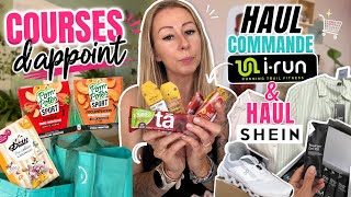 COURSES D’APPOINT + HAUL COMMANDE I-RUN & HAUL SHEIN 🔥