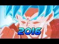 Evolution of goku blue kaioken 20162019