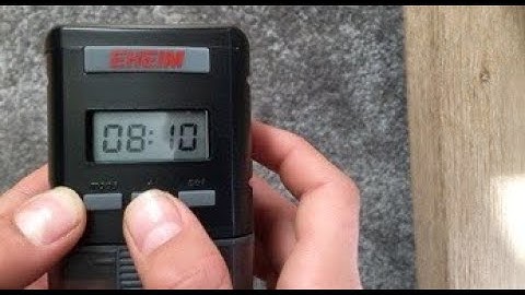 how to set up the eheim auto feeder