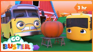 Buster and the Spooky Pumpkin  Halloween Adventure | Go Buster  Bus Cartoons & Kids Stories