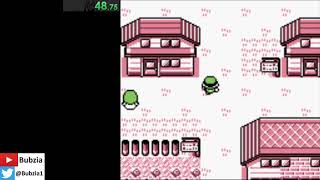 [Visual] Pokemon Red - Softlock% in 2:04 by Bubzia screenshot 3