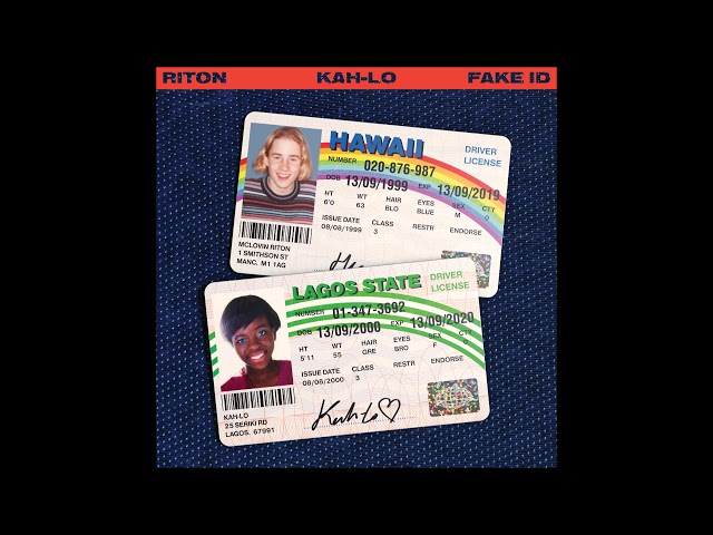 Riton u0026 Kah-Lo - Fake ID [Official Audio] class=