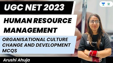 Human Resource Management | Organisational culture Change and Development MCQs |  Arushi Ahuja