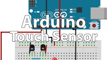 Arduino - Using a Darlington Pair as a Touch Sensor