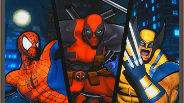 Ultimate Marvel vs Capcom 3 Deadpool Wolverine Spider-Man arcade mode