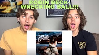 Twins React To Robin Beck- Wrecking Ball!!